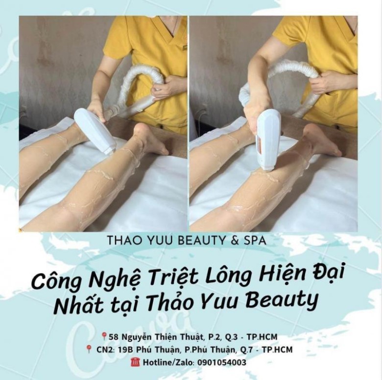 Các gói dịch vụ làm đẹp được cung cấp tại Thảo Yuu Beauty Spa